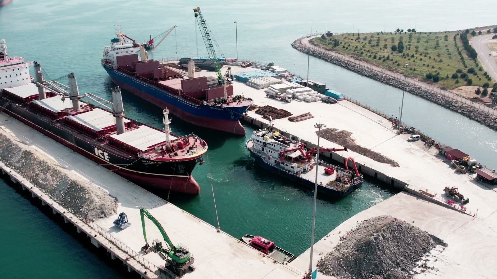 Anadolu Port tanıtım filmi — ilk karesi