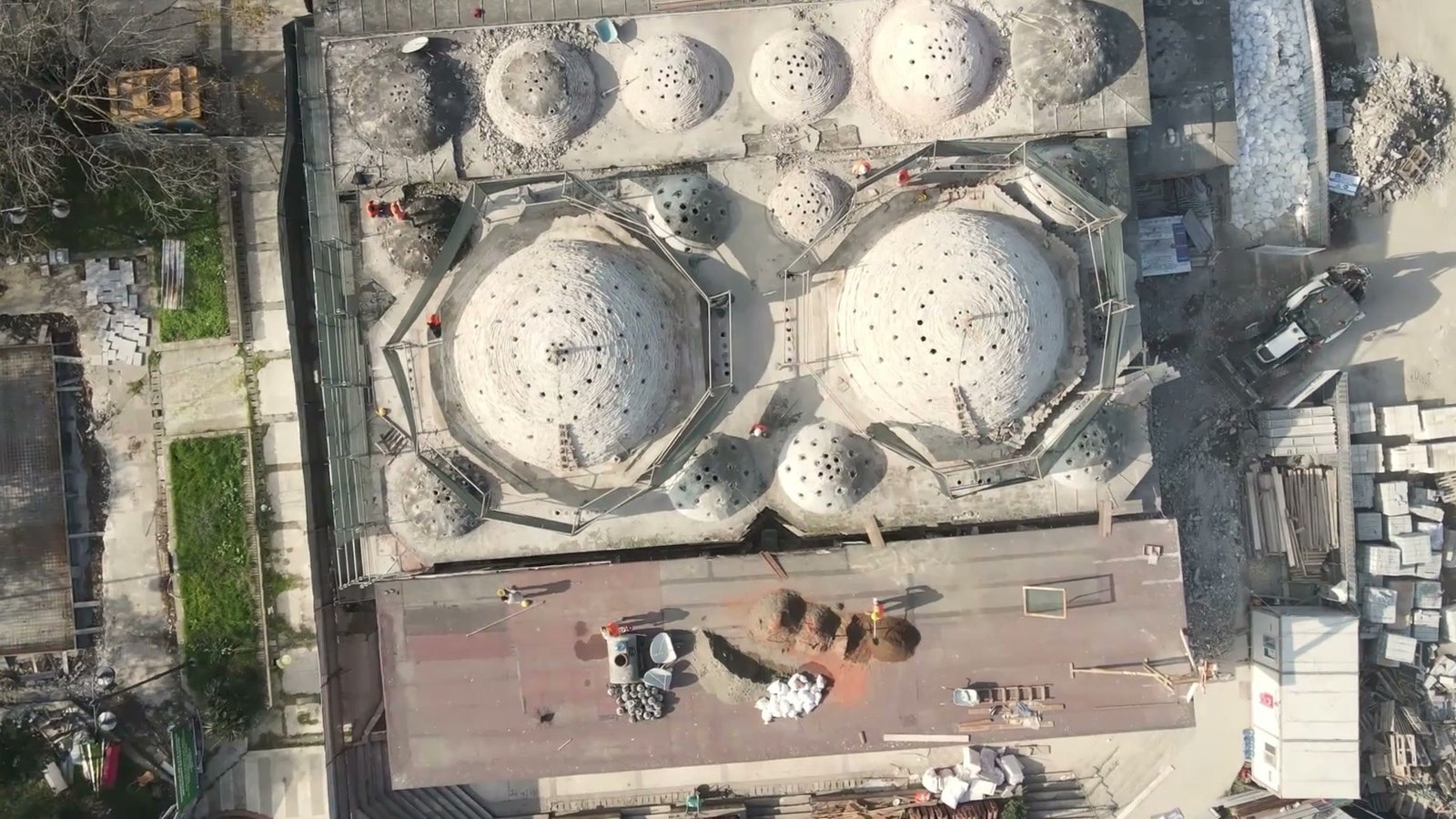 Mimar Sinan Hamamı restorasyon filmi — ilk karesi