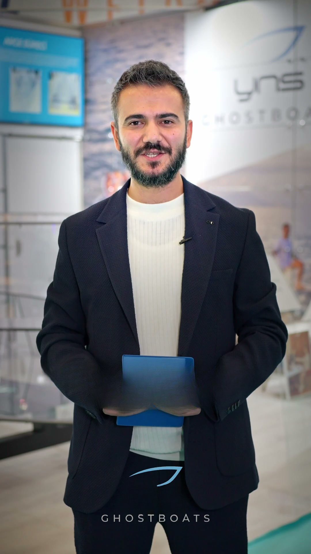 YNS Ghostboats sosyal medya videosu — ilk karesi